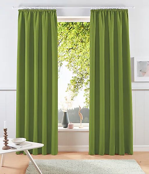 my home Vorhang Raja, Kräuselband (2 günstig online kaufen