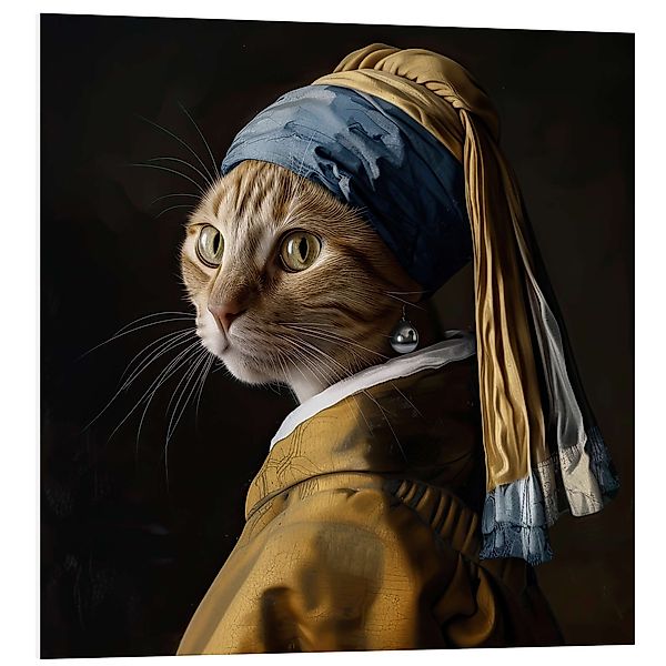 Posterlounge Poster Felipe Hora, Die Katze günstig online kaufen