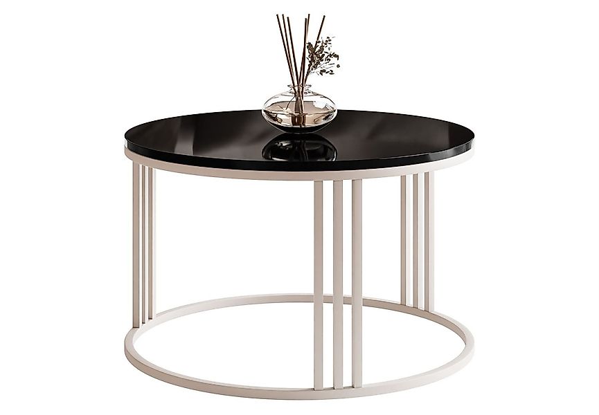 Lookway Couchtisch LORI HOCHGLANZ, runder Couchtisch günstig online kaufen