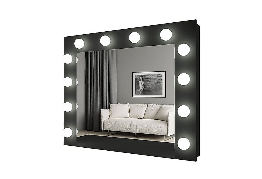 Lookway Schminkspiegel ESCADO in Weiß / Weiß Matt und in Schwarz/Schwarz Ma günstig online kaufen