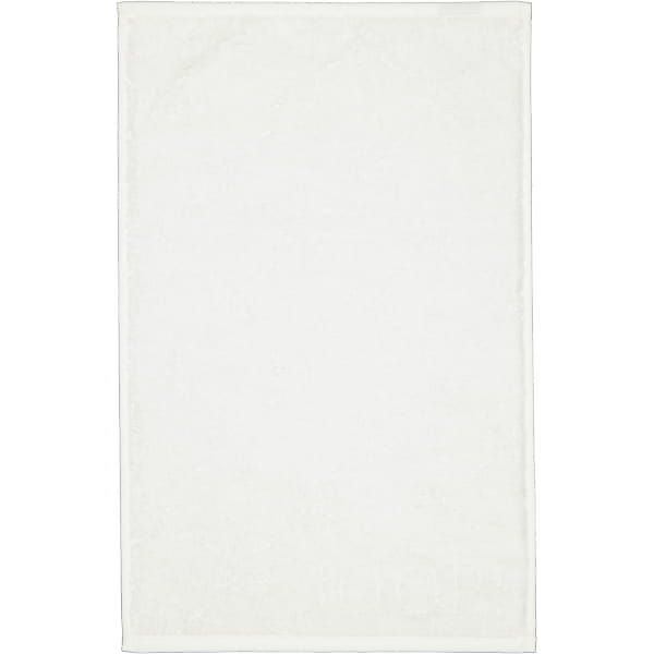 JOOP Uni Cornflower 1670 - Farbe: weiß - 600 - Gästetuch 30x50 cm günstig online kaufen