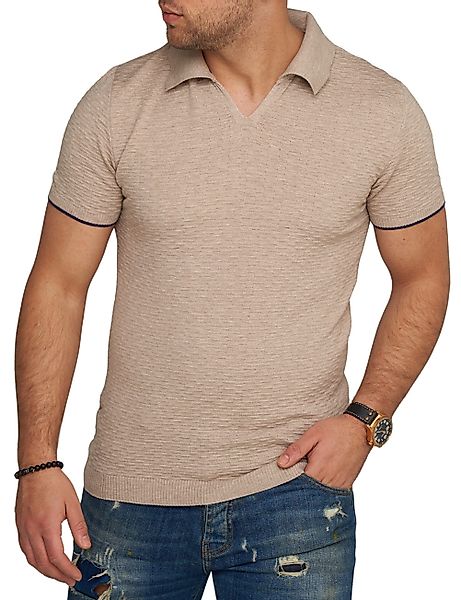 CARISMA Poloshirt CRMACEIO Strick Kurzarm Polo günstig online kaufen