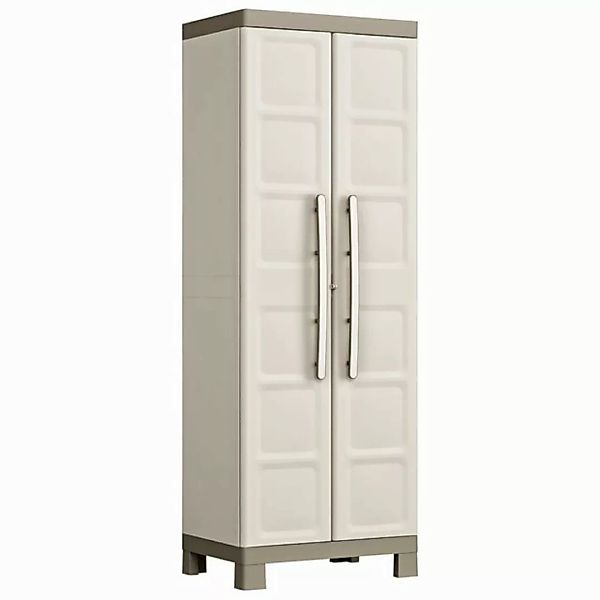 vidaXL Schrankmodule Keter Lagerschrank mit Einlegeböden Excellence Beige u günstig online kaufen