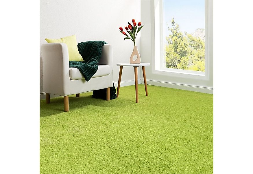 Steffensmeier Teppichboden Ibiza, Rechteckig, Kurzflor Teppich, Wohnzimmer günstig online kaufen