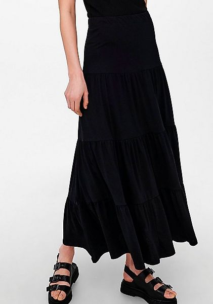 ONLY Maxirock ONLMAY MAXI SKIRT Baumwolle, mit Volant günstig online kaufen