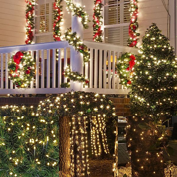 Rosnek LED-Baummantel 20m LED Lichterkette for günstig online kaufen