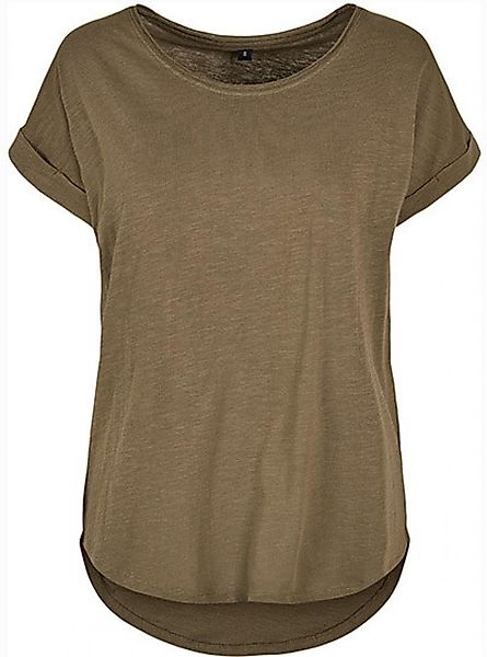 Build Your Brand Rundhalsshirt Damen Long günstig online kaufen