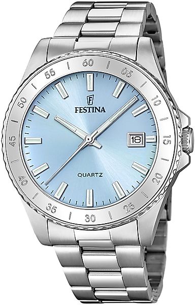 Festina Quarzuhr F20428/B, Armbanduhr, Damenuhr, Edelstahlarmband, günstig online kaufen