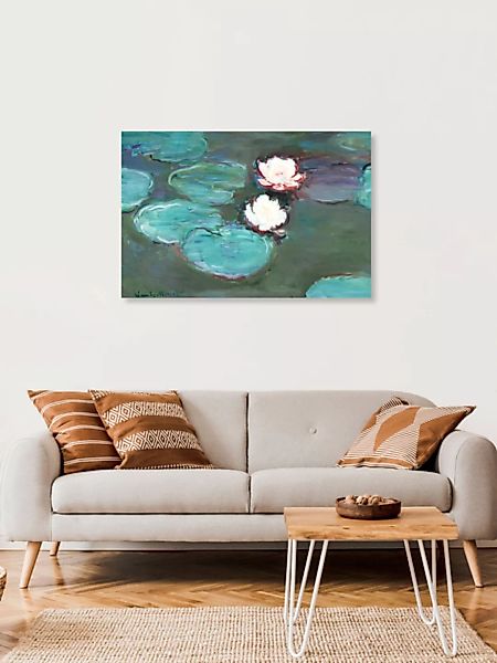 Poster / Leinwandbild - Claude Monet: Nympheas günstig online kaufen