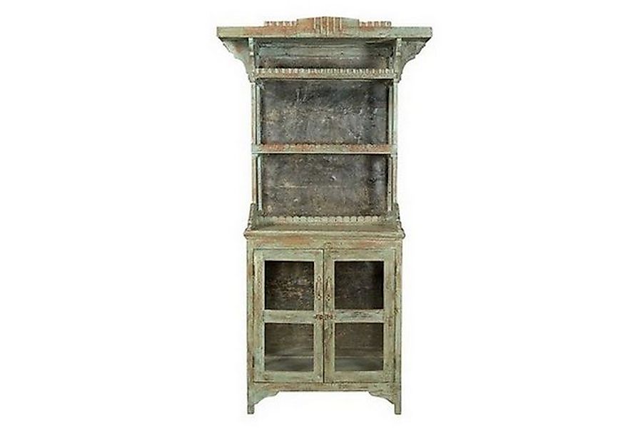 daslagerhaus living Vitrine Vitrine Vintage türkis günstig online kaufen