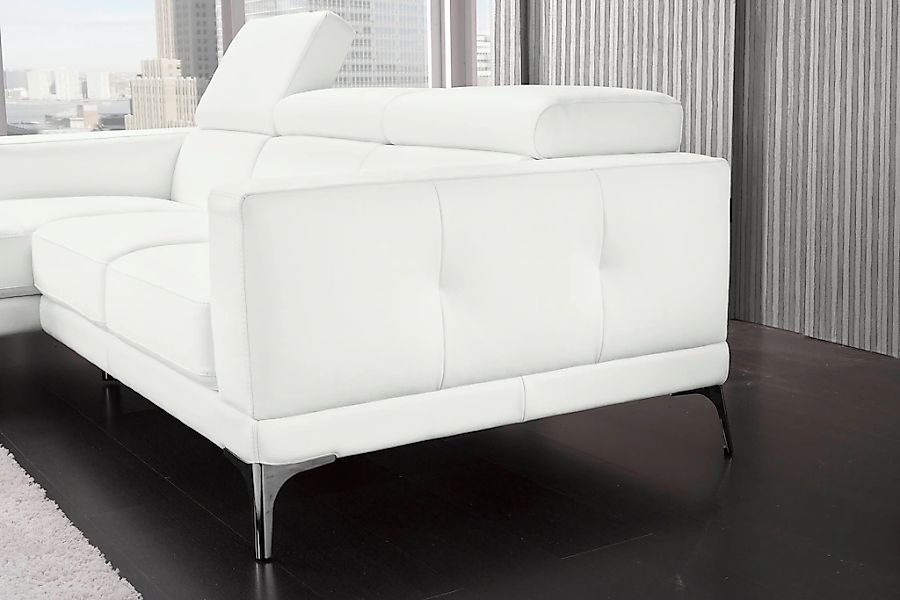 Egoitaliano Ecksofa »Claudie, Designsofa mit extrakomfortablem Sitzkomfort« günstig online kaufen