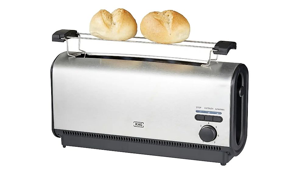 KHG Langschlitztoaster  TO-901LS (E) ¦ silber ¦ Kunststoff,Metall ¦ Maße (c günstig online kaufen