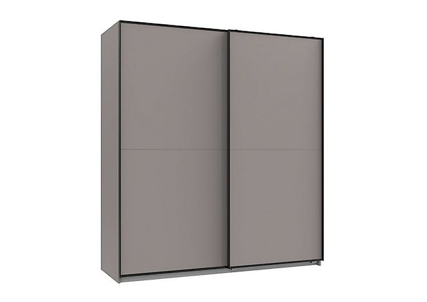 freiraum Schwebetürenschrank Neu-Ulm 2 Böden, 2 Stangen, SAHARAGRAU - 180x1 günstig online kaufen