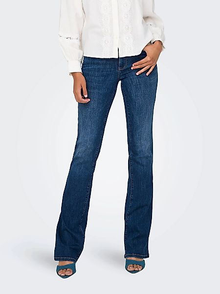 ONLY Bootcut-Jeans ONLANN MID FLARED DNM günstig online kaufen