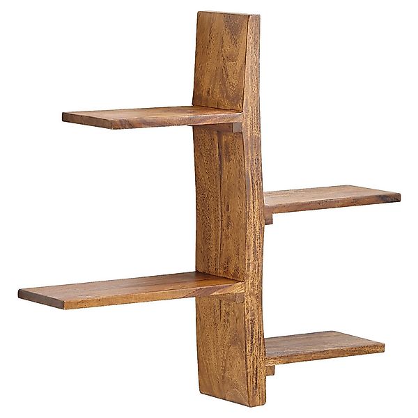 Wandregal rosenholz Holz B/H/T: ca. 58x60x15 cm günstig online kaufen