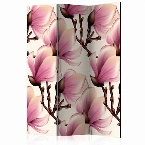 artgeist Paravent Blooming Magnolias [Room Dividers] mehrfarbig Gr. 135 x 1 günstig online kaufen