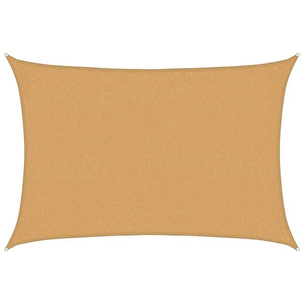 vidaXL Sonnensegel 160 g/m² Rechteckig Sandfarben 2x3 m HDPE 4002029 günstig online kaufen