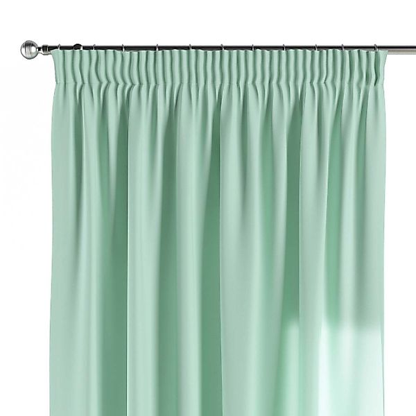 Vorhang mit Kräuselband, mintgrün, Loneta (133-37) günstig online kaufen