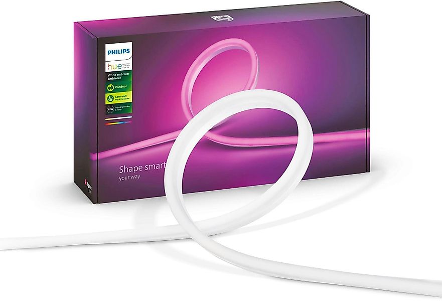 Philips Hue Lightstrip Outdoor LED-Streifen White & Color Ambiance 5 m 1600 günstig online kaufen
