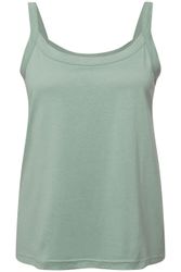 Ulla Popken Longtop Spaghettitop Rundhals Modalmix günstig online kaufen