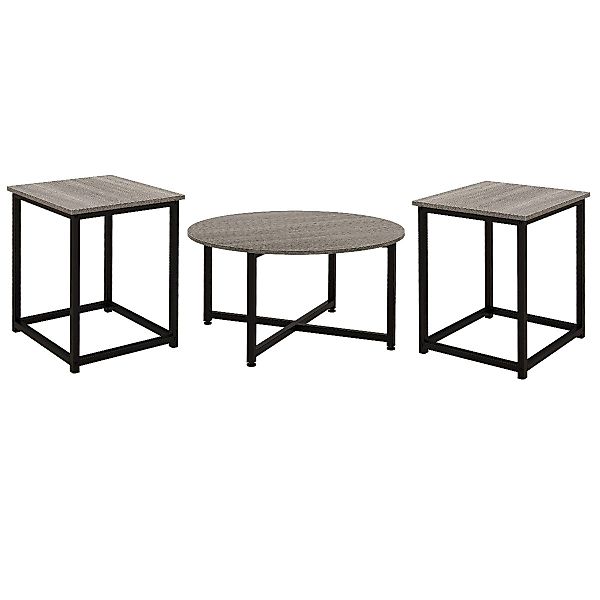 COSTWAY Satztisch, 3er Set, Couchtisch rund günstig online kaufen