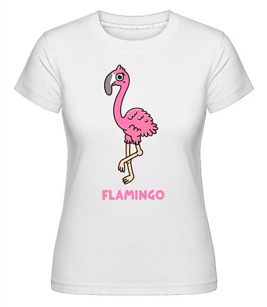Comic Flamingo · Shirtinator Frauen T-Shirt günstig online kaufen