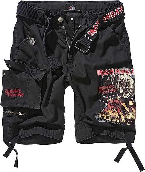 Brandit Shorts Iron Maiden Savage Shorts The Number Of The Beast Black Edit günstig online kaufen