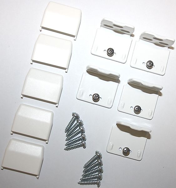 sunlines Sichtschutzzüge Montagezubehör, Plissees, (Packung, 5-tlg), günstig online kaufen