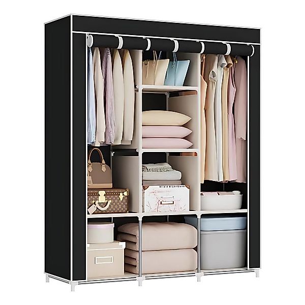 Forrlite Stoffschrank Kleiderschrank, 170 x 130 günstig online kaufen