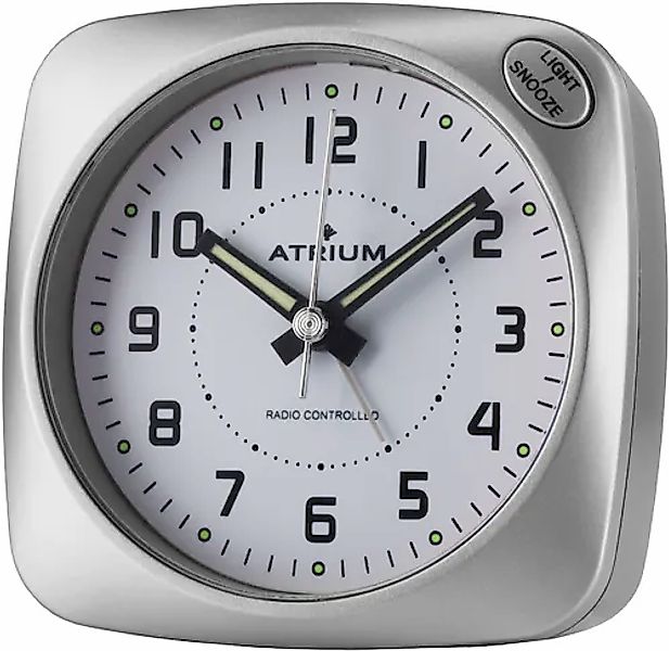 Atrium Funkwecker, Quarzwecker, schleichende Sekunde, Schlafzimmer, Snooze günstig online kaufen