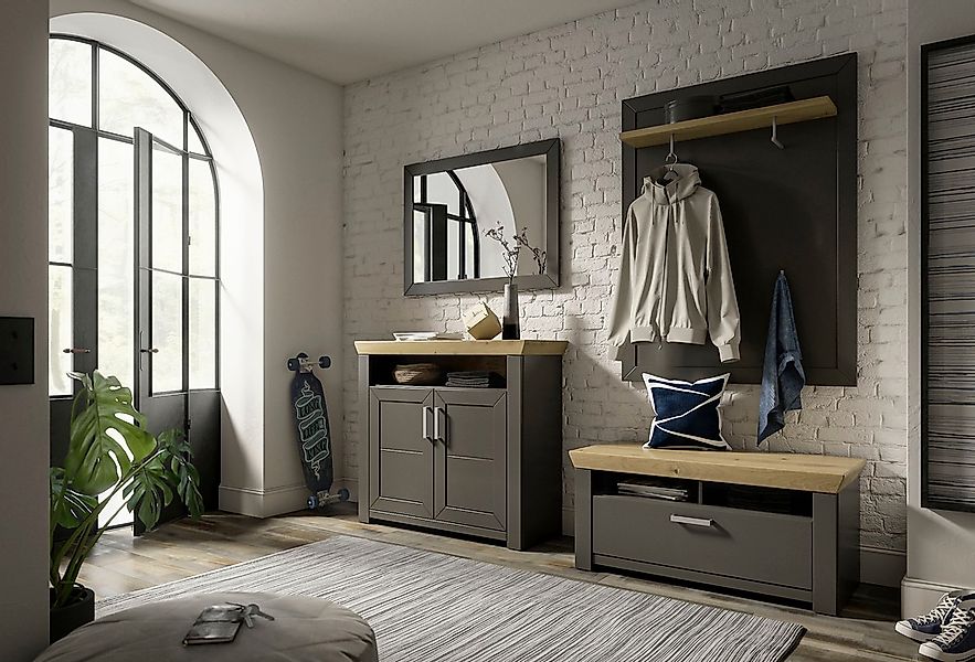 set one by Musterring Garderoben-Set "GA York Kombi 56" Set, 4 Stk. tlg. günstig online kaufen