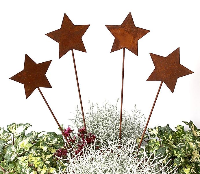 LB H&F Lilienburg Gartenstecker Weihnachtsdeko Adventsdeko Herbstdeko Stern günstig online kaufen