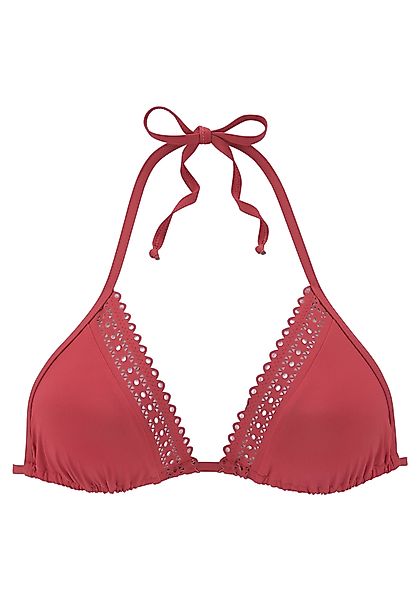 s.Oliver Triangel-Bikini-Top Aiko, mit Häkeloptik günstig online kaufen