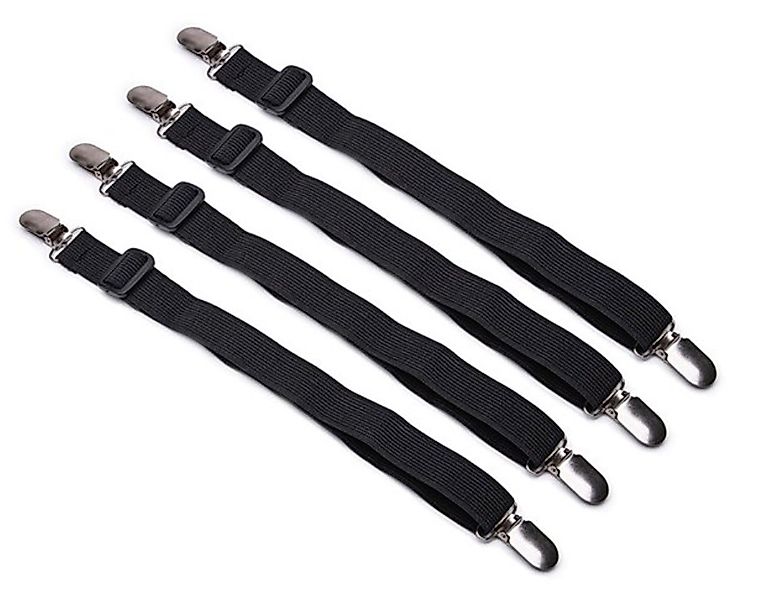 BAYLI Spannbettlaken Verstellbare Bettlakenspanner [12er Set], günstig online kaufen
