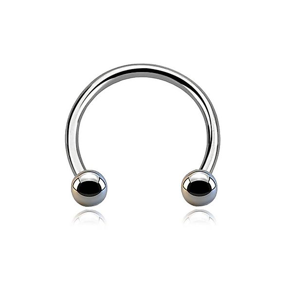viva-adorno Nasenpiercing Titan Hufeisen Piercing Kugeln günstig online kaufen