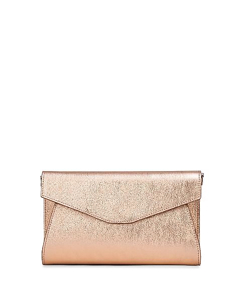 Caspar Clutch Leder Envelope Abendtasche Damen günstig online kaufen