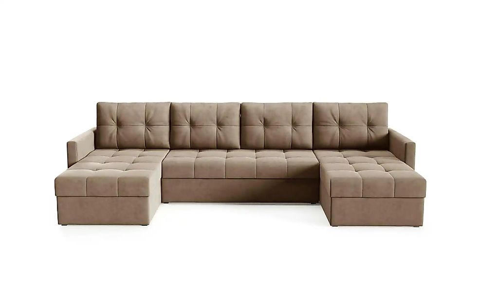 Wohnlandschaft  Olivia ¦ braun ¦ Maße (cm): B: 301 H: 86 Polstermöbel > Sof günstig online kaufen