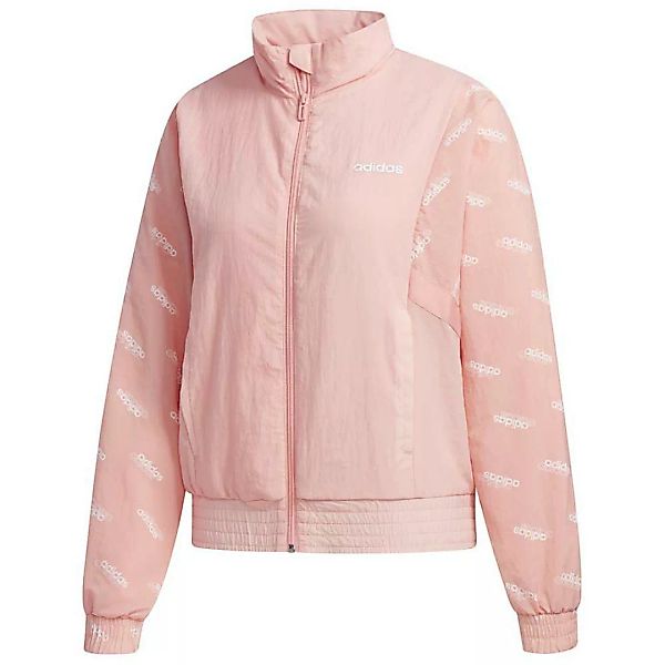 Adidas Favourites Track Sweatshirt Mit Reißverschluss L Glory Pink / White günstig online kaufen