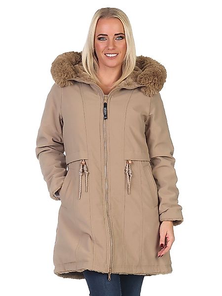 Aurela Damenmode Parka Winterjacke für Damen günstig online kaufen