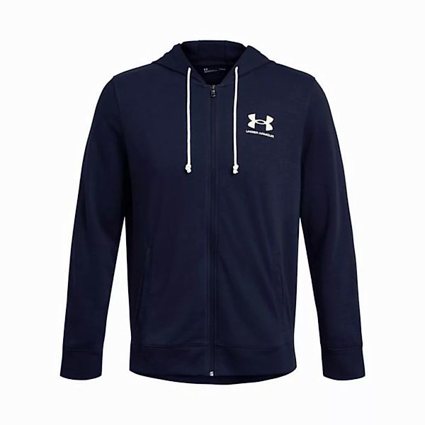 Under Armour® Sweatshirt UA RIVAL TERRY LC FZ MIDNIGHT NAVY günstig online kaufen