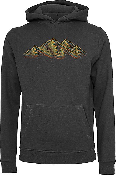 Baddery Kapuzenpullover Hoodie: "Alpen" - Kletter günstig online kaufen