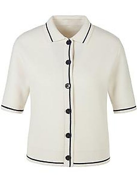 Strickjacke aus 100% Premium-Kaschmir Peter Hahn weiss günstig online kaufen