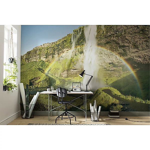 KOMAR Vlies Fototapete - Power of Iceland - Größe 450 x 280 cm mehrfarbig günstig online kaufen