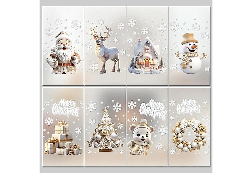 LuxusKollektion Dekohänger Fensterbilder Weihnachten Selbstklebend Wiederve günstig online kaufen