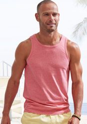 John Devin Tanktop Packung, 2 Stk. tlg. in schöner Melange-Optik günstig online kaufen