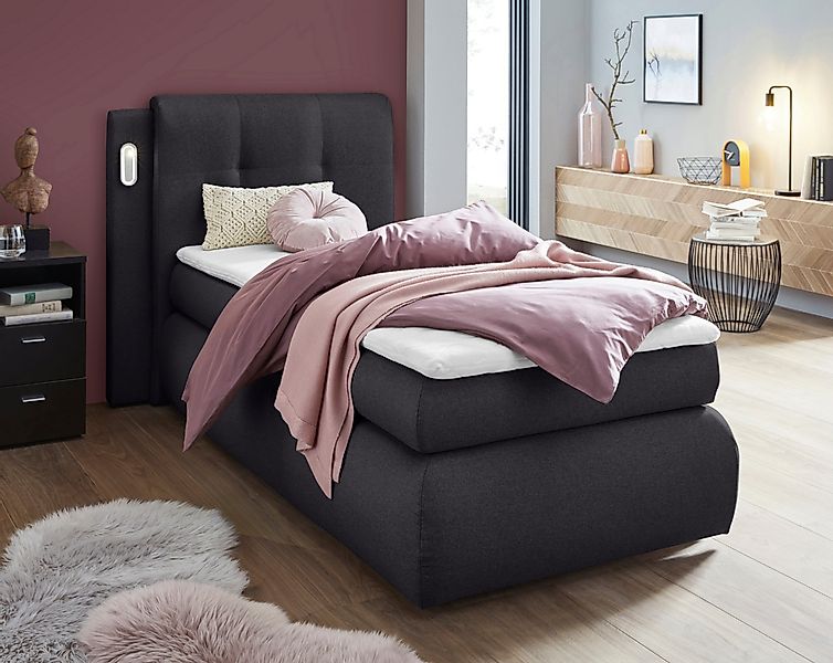 COLLECTION AB Boxspringbett Borna, inklusive Bettkasten, günstig online kaufen