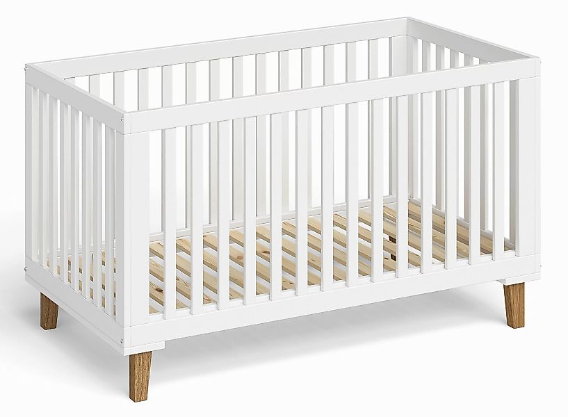 Bellabino Babymöbel-Set Liri, (3-tlg., Kinderbett, Wickelkommode, günstig online kaufen