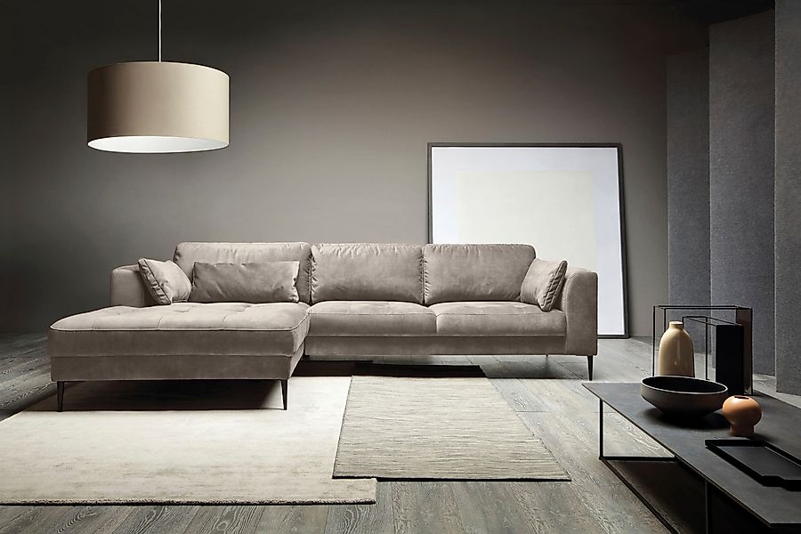TRENDMANUFAKTUR Ecksofa Luzi, wahlweise mit Schlaffunktion günstig online kaufen