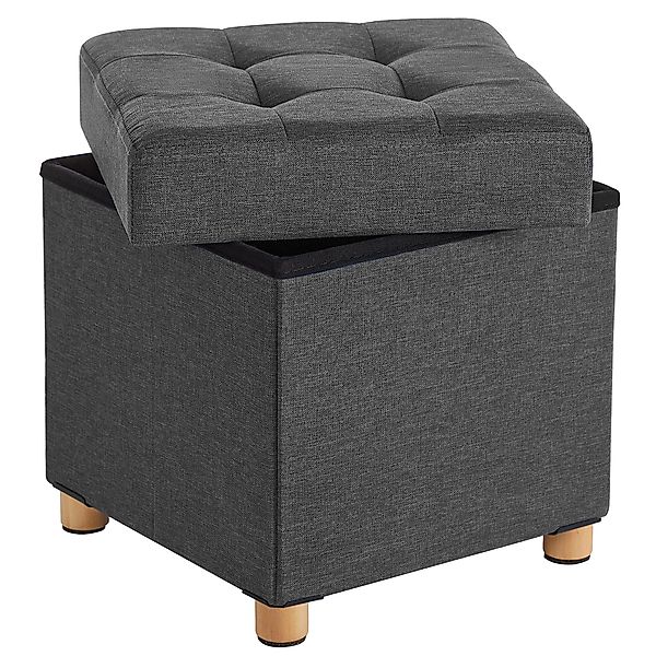 SONGMICS Sitzhocker, mit Stauraum, Schuhbank, klappbare günstig online kaufen