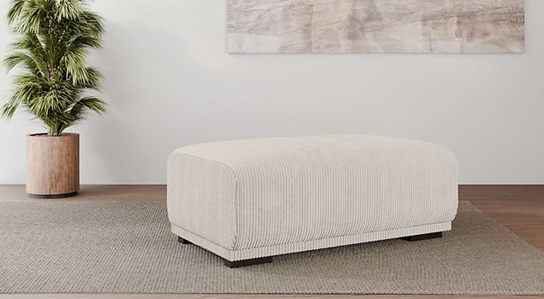 Home affaire Polsterhocker »BORNHOLM, großer Hocker passend zur Serie, Maße günstig online kaufen